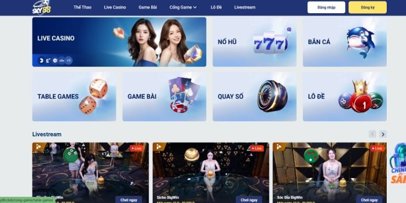 SKY88 - Thông tin nhà cái được người chơi yêu thích nhất SKY88 - Thông tin nhà cái được người chơi yêu thích nhất